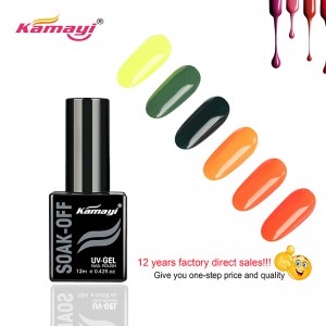 Kamayi 72 Colors12ml، Uv Gel Nail Polish Wholesale Uv Gel Polish
